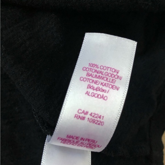 Velvet by Graham & Spencer Pocket T Shirt in Black Size S - Picture 7 of 8